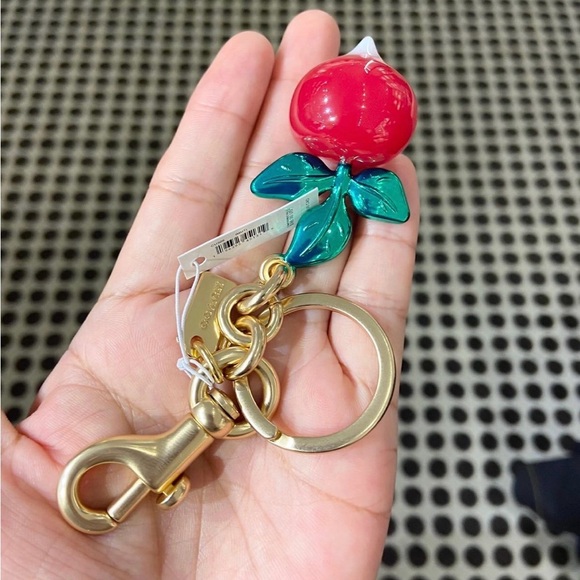 Coach x Observed By Us Radish resin Bag charm #CU309 - Picture 2 of 5
